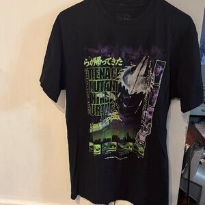 Black Teenage Mutant Ninja Turtles The Secret Of The Ooze Graphic Tee
